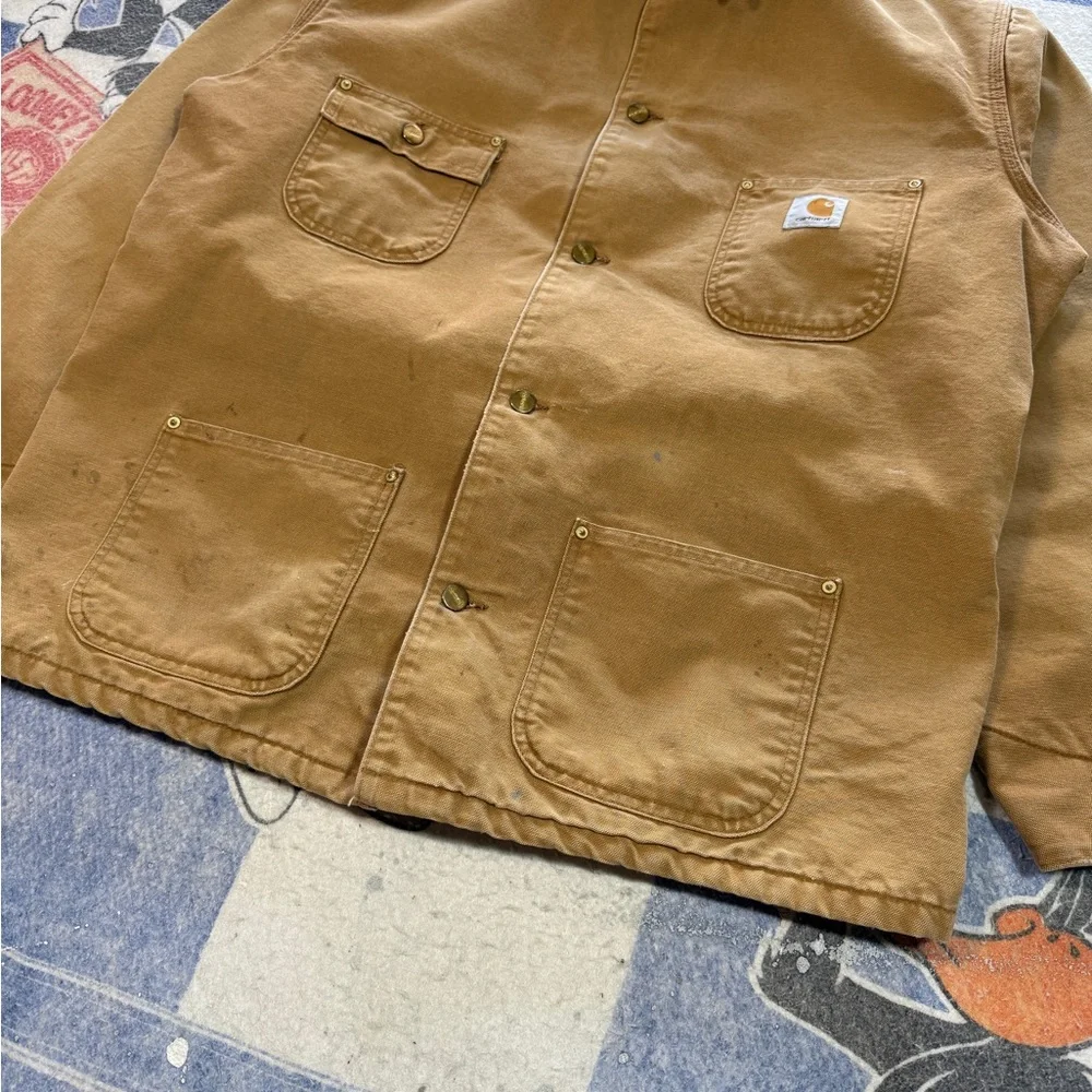 Vintage 90’s carhartt chore jacket - Picture 2 of 4